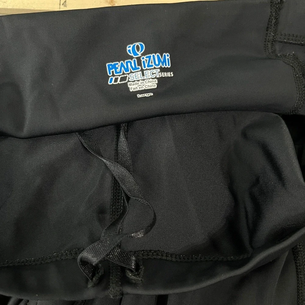 Pearl Izumi Select Series Cycling Shorts Mens L Black Padded Stretch Performance